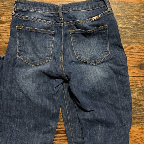 KanCan Dark Blue Flare Jeans - Picture 4 of 4